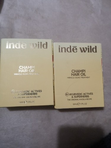 Inde wild champi hair oil - wild,