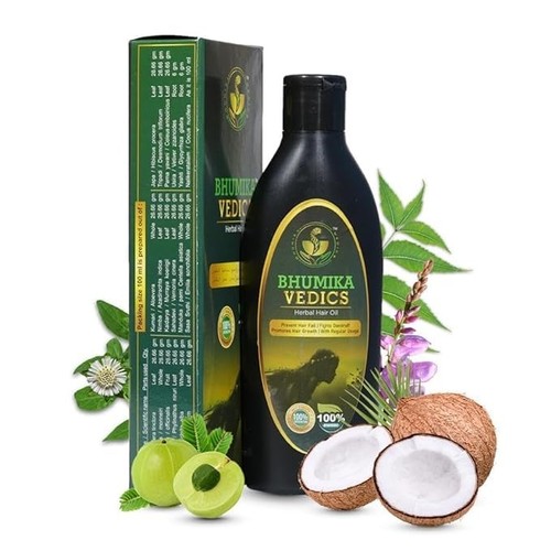 Bhumika vedics herbal hair oil - herbal,
