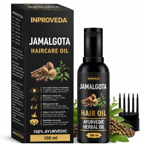 Jamalgota hair growth - oil, amla